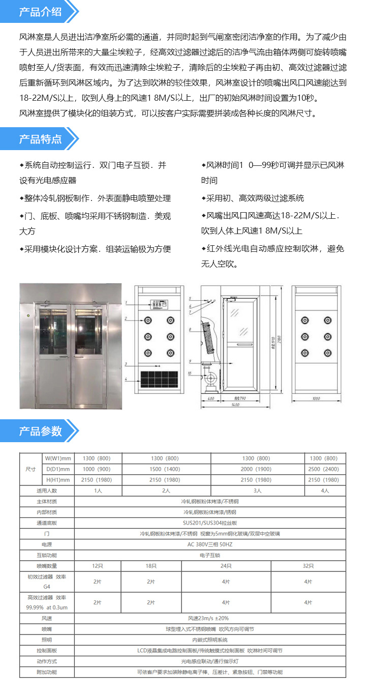 不锈钢平移门货淋室